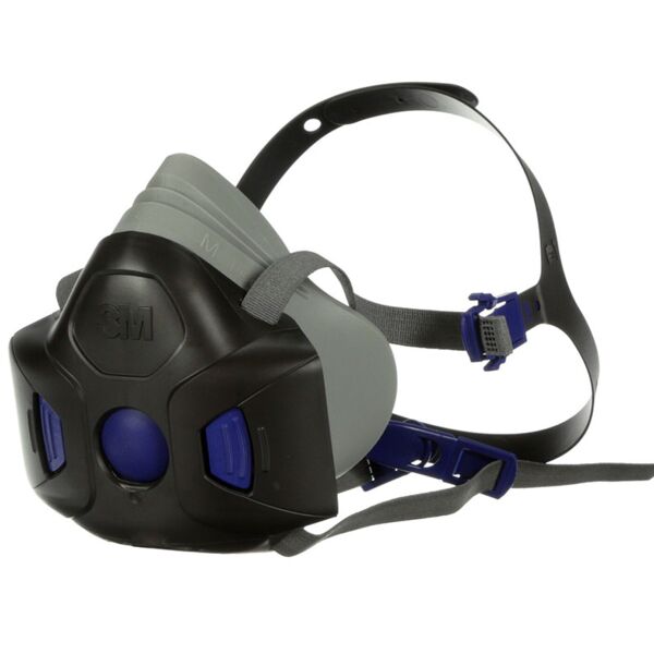 Hf-801 Secure Click Half Mask Black Thumbnail